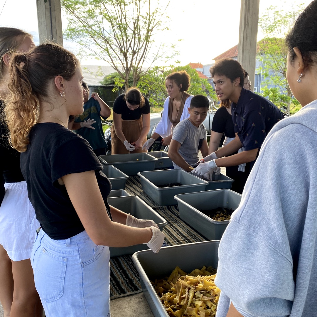 Sustainable Food Waste Processing Experience